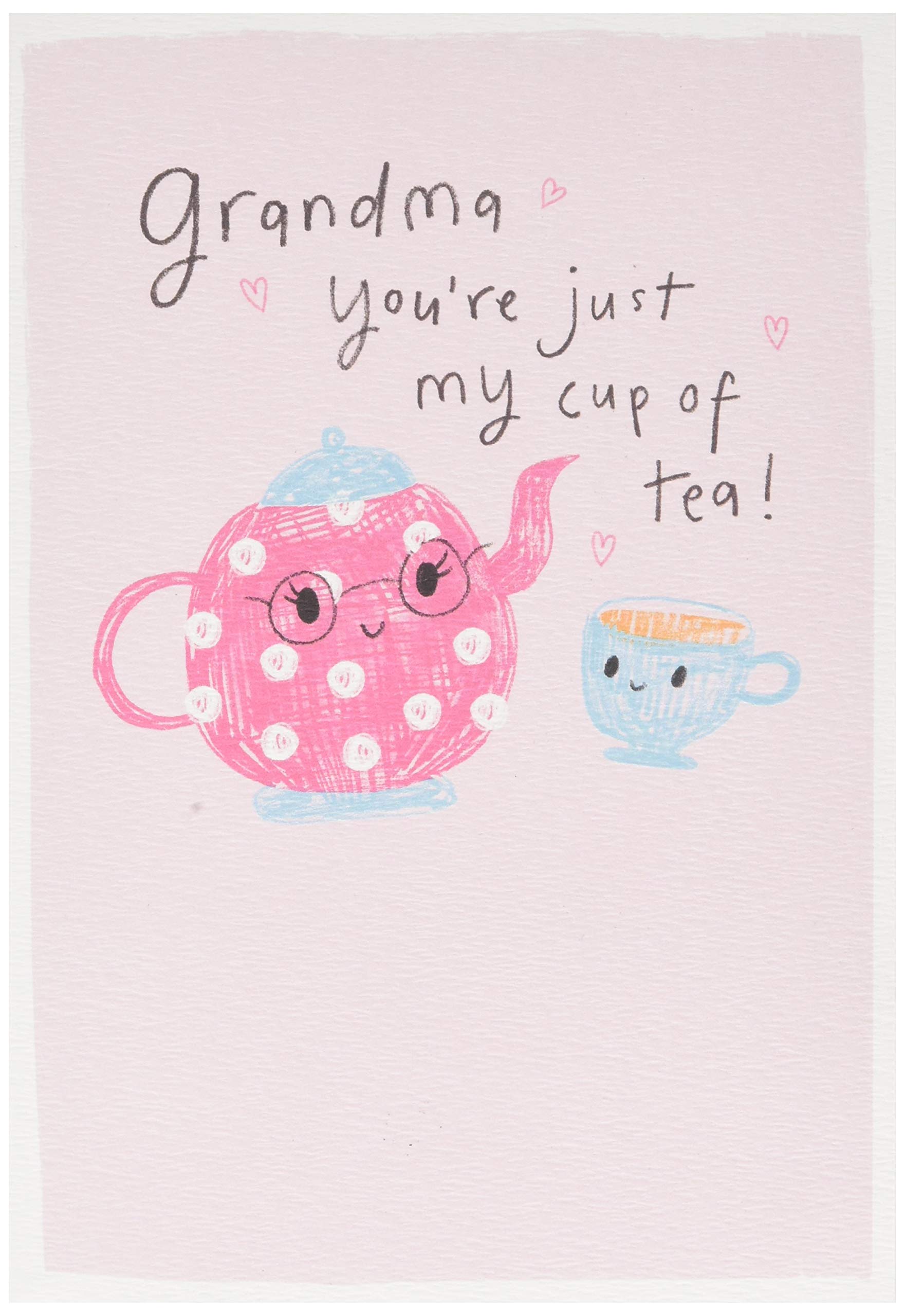 Hallmark Birthday Card for Grandma - Cute Cup of Tea Design