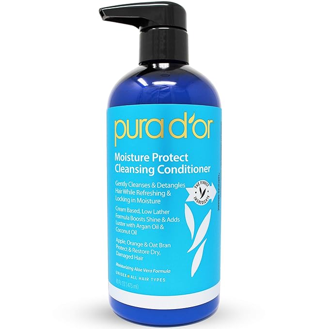 Amazon Com Pura D Or Moisture Protect Cleansing Conditioner