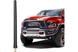 KSaAuto Short Antenna for Dodge Ram 1500 2500 3500 2009-2025, Ram Classic Warlock Truck Antenna Replacement, 6 3/4 Inch Car W