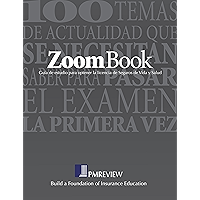 ZoomBook en Espanol: Guia de Estudio para Optener la Licencia de Seguros de Vida y Salud (Spanish Edition) book cover