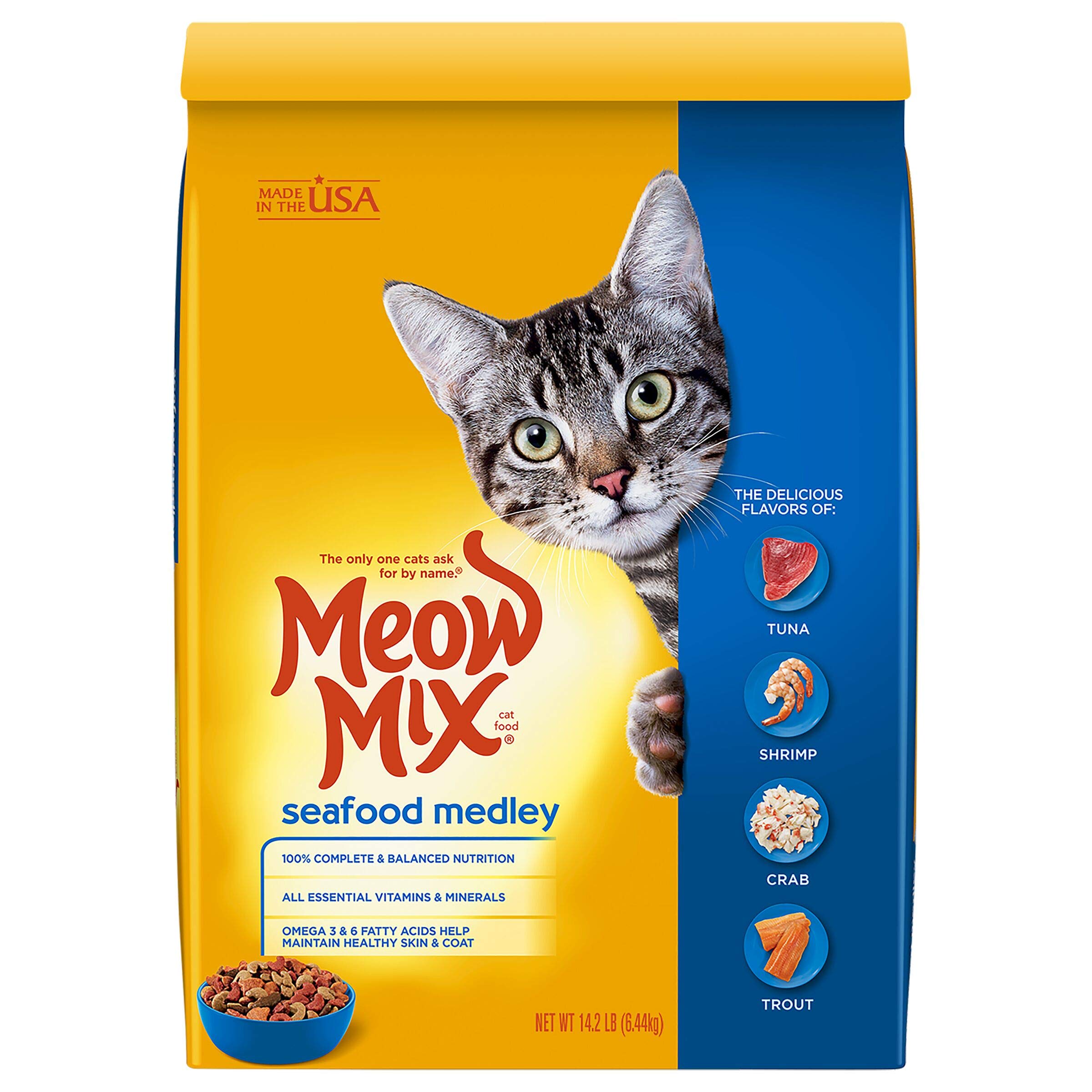 Meow Mix Seafood Medley Dry Cat Food Buy Online in Sri Lanka at