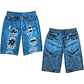 Under Disguise Men's Generic Faux Denim Mens Pajama Pants for Men