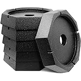 SnapPad Xtra RV Leveling Pads - Permanent Jack Stabilizers for RVs - 9" Round Leveling Jack Pads for LCI Leveling System - He