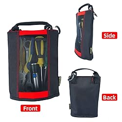 MELOTOUGH Fastener Bag Small Zip Tool Pouch Canvas