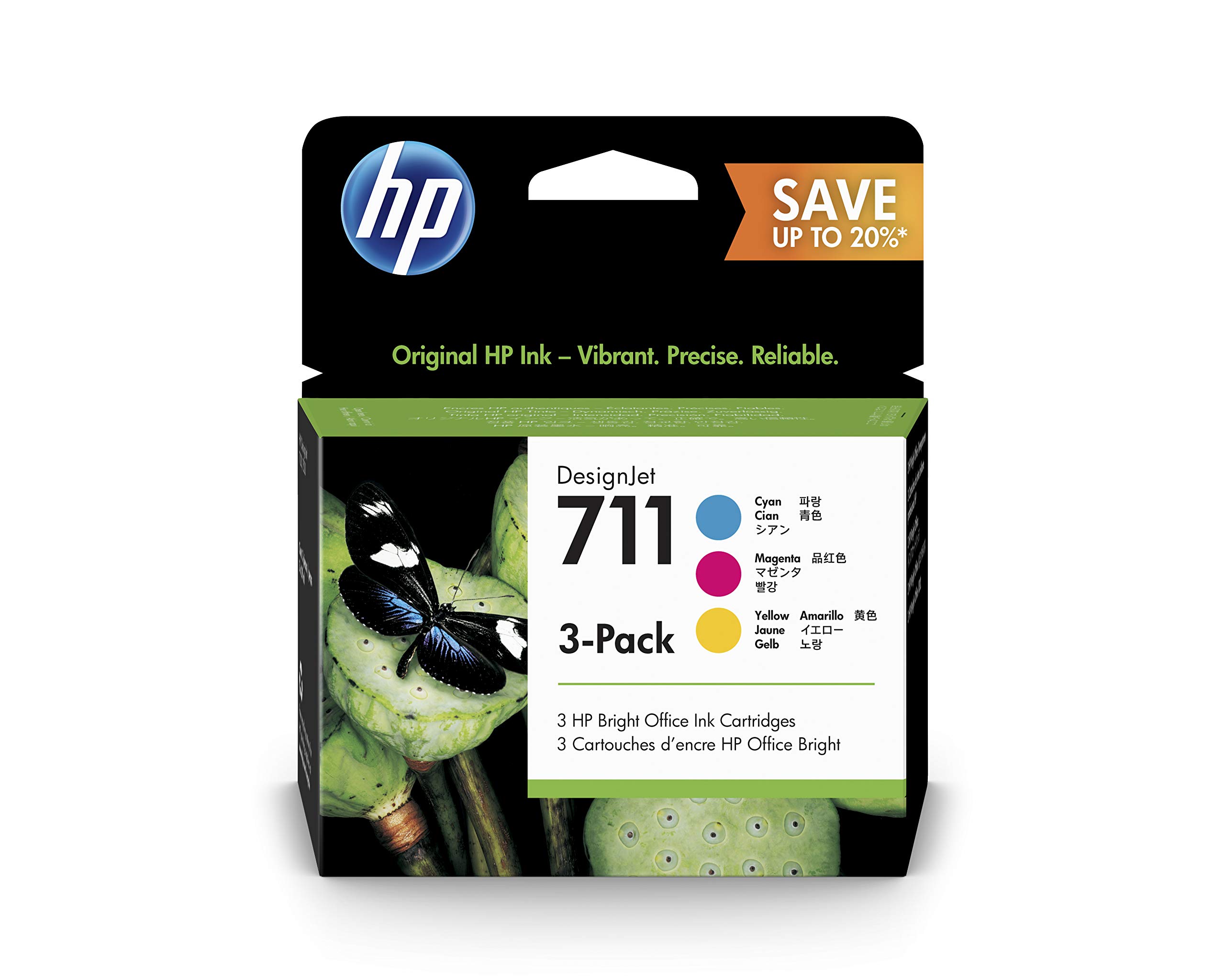 HP P2V32A Multi-Colour Original Ink Cartridges