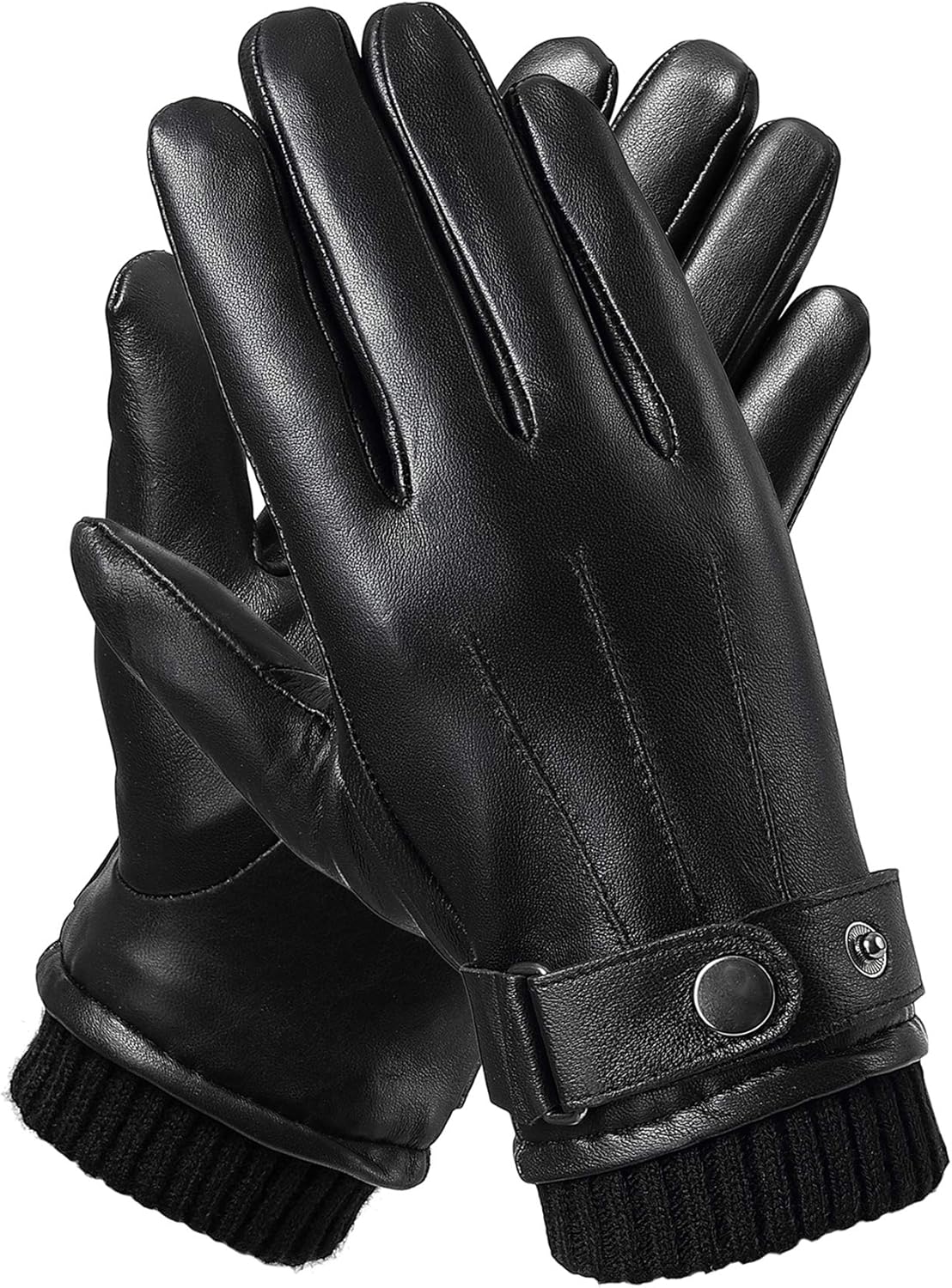 leather gloves for touch screen
