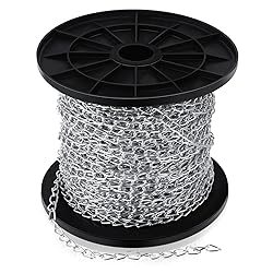 Yaocom 50 ft Galvanized Steel Hanging Jack Chain