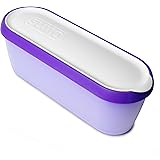 SUMO Ice Cream Containers &bull; Insulated Ice Cream Tub &bull; Ideal for Homemade Ice-Cream, Gelato or Sorbet &bull; Storage Container with Airtight Lid &bull; Dishwasher Safe &bull; 1.5 Quart Capactiy &bull; Purple