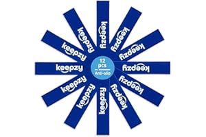 KEEPZY 12 Pack - Anti Slip Feature Chair Bands For Kids with Fidgety Feet - Fidget Bands Provide Flexible Sensory Seating for Classroom & Home - Eco-friendly & Durable Latex Bands - Bouncy Foot Fidget