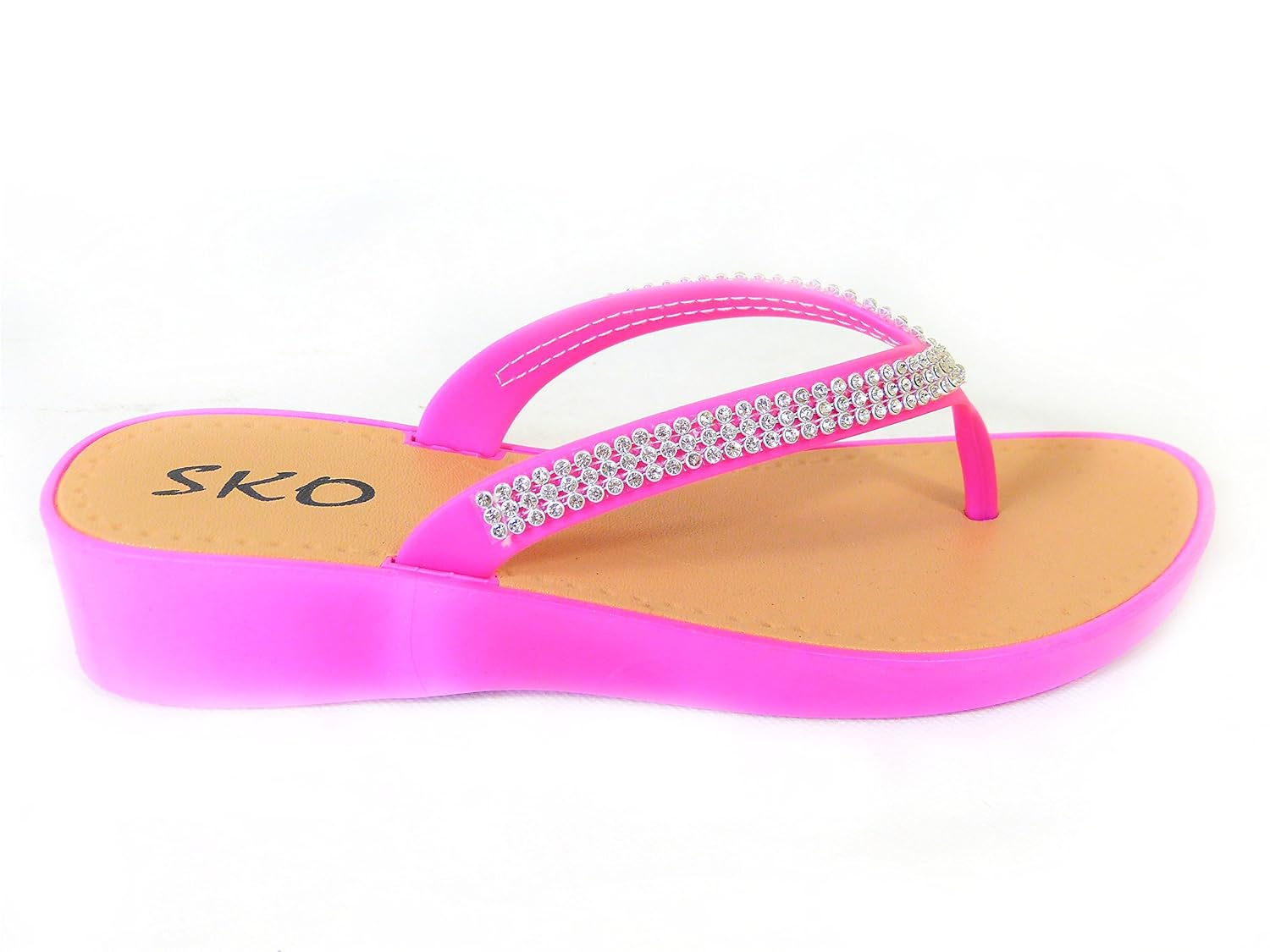 pink jelly sandals for adults