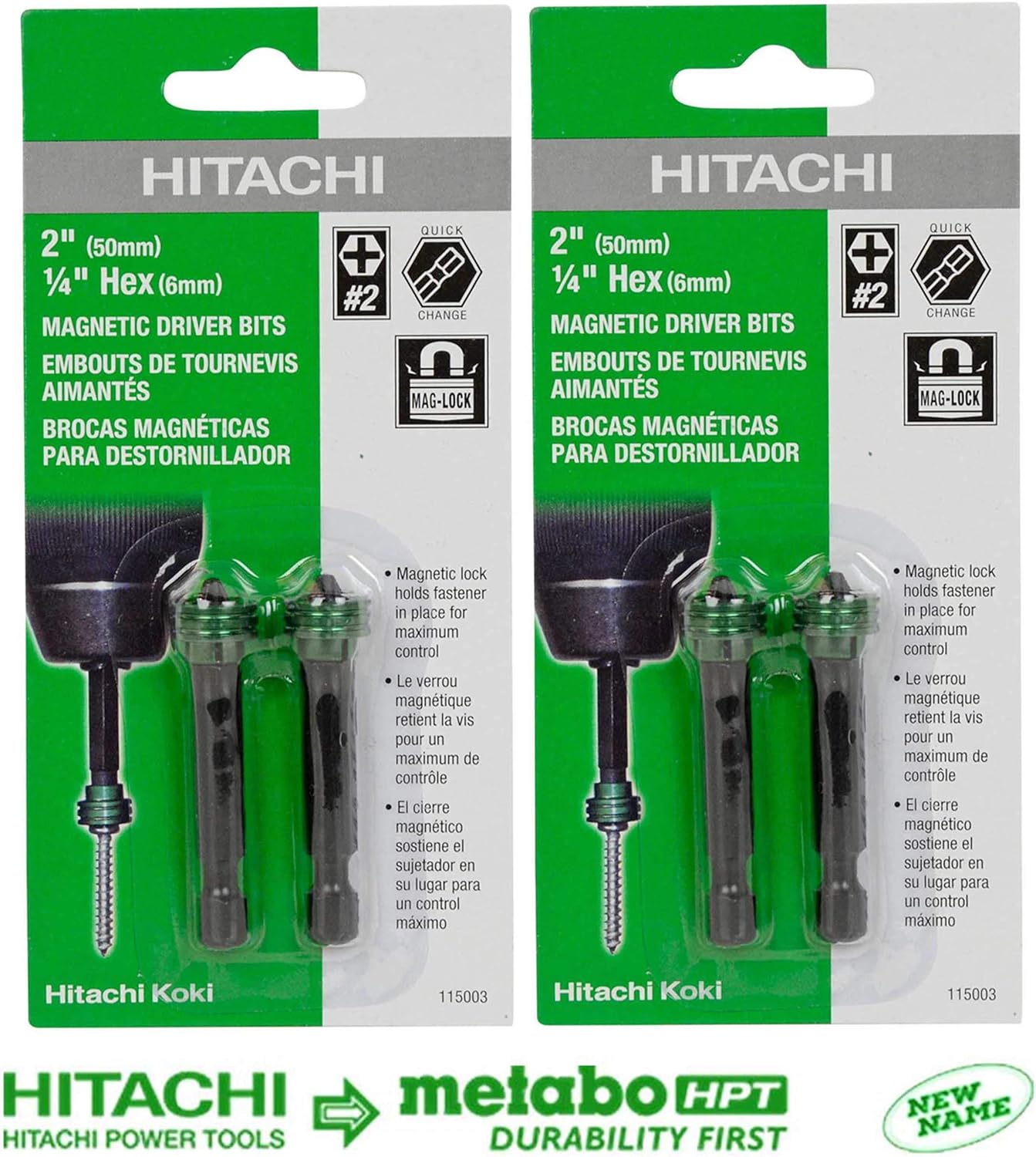 Power Fastening Tool Parts & Accessories Hitachi 115004 No.2 Square