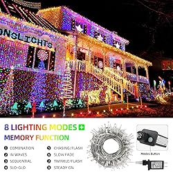 Tcamp 262 FT 800 LED Multicolor Christmas Tree