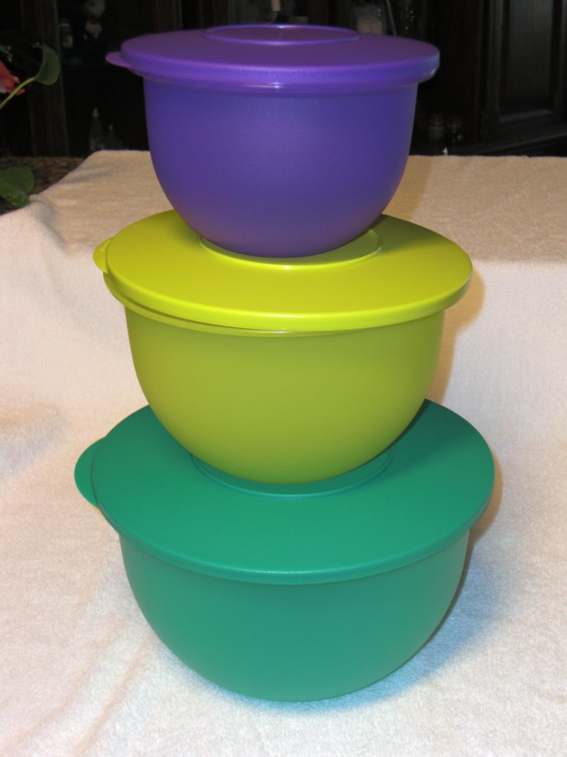 Tupperware Impressions Classic Bowl Set of 3 Amazon.co.uk Kitchen & Home
