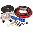 KnuKonceptz Red KCA Complete 4 Gauge Amplifier Installation Wiring Kit