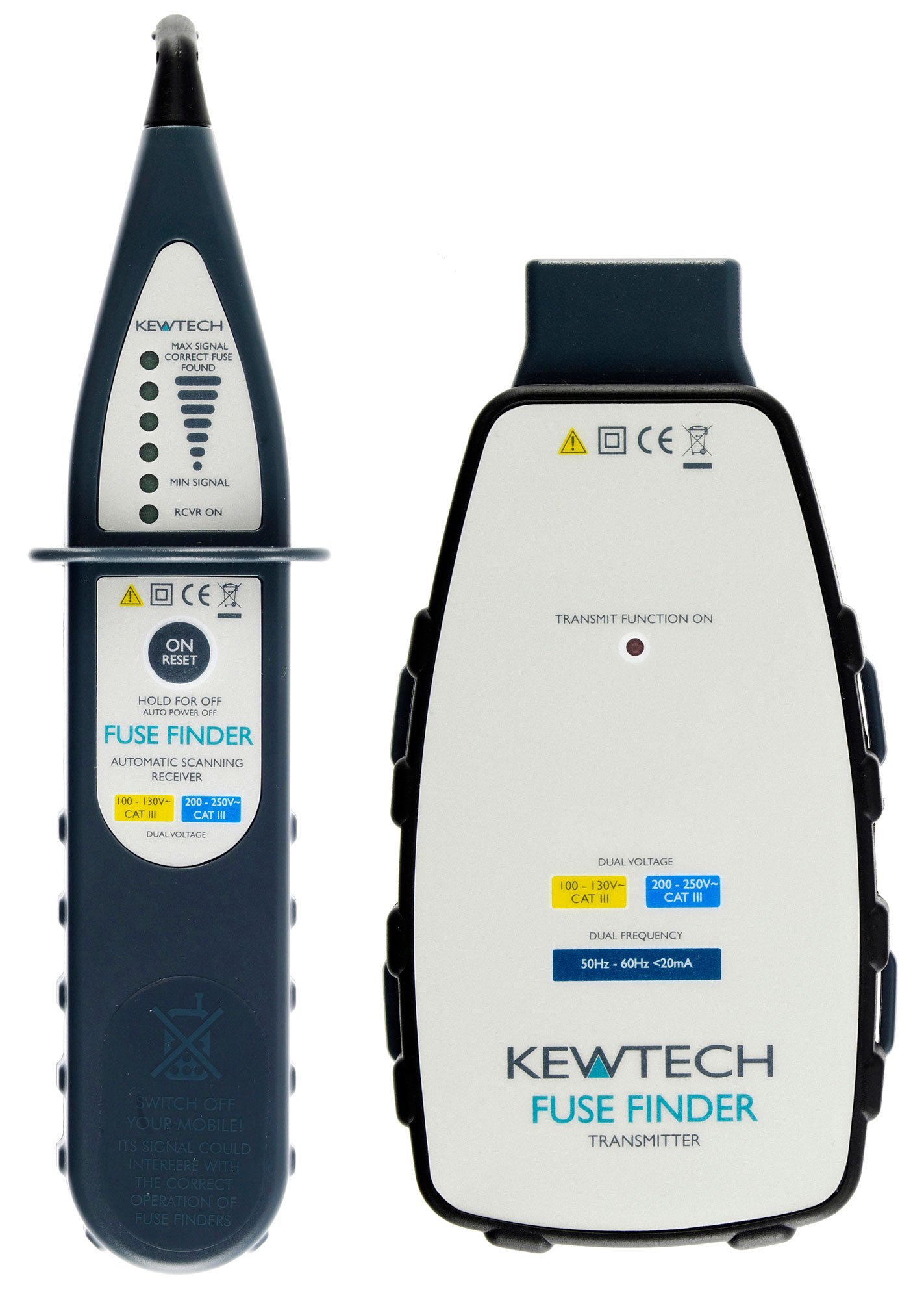 Kewtech - Fuse Finder Kit FFINDER2 - Easily Indentify Which Fuse/MCB Controls Which Circuit
