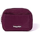 Baggallini Women's Pocket Cosmetic - Lightweight Bag - Travel Essentials Makeup Organizer Mini