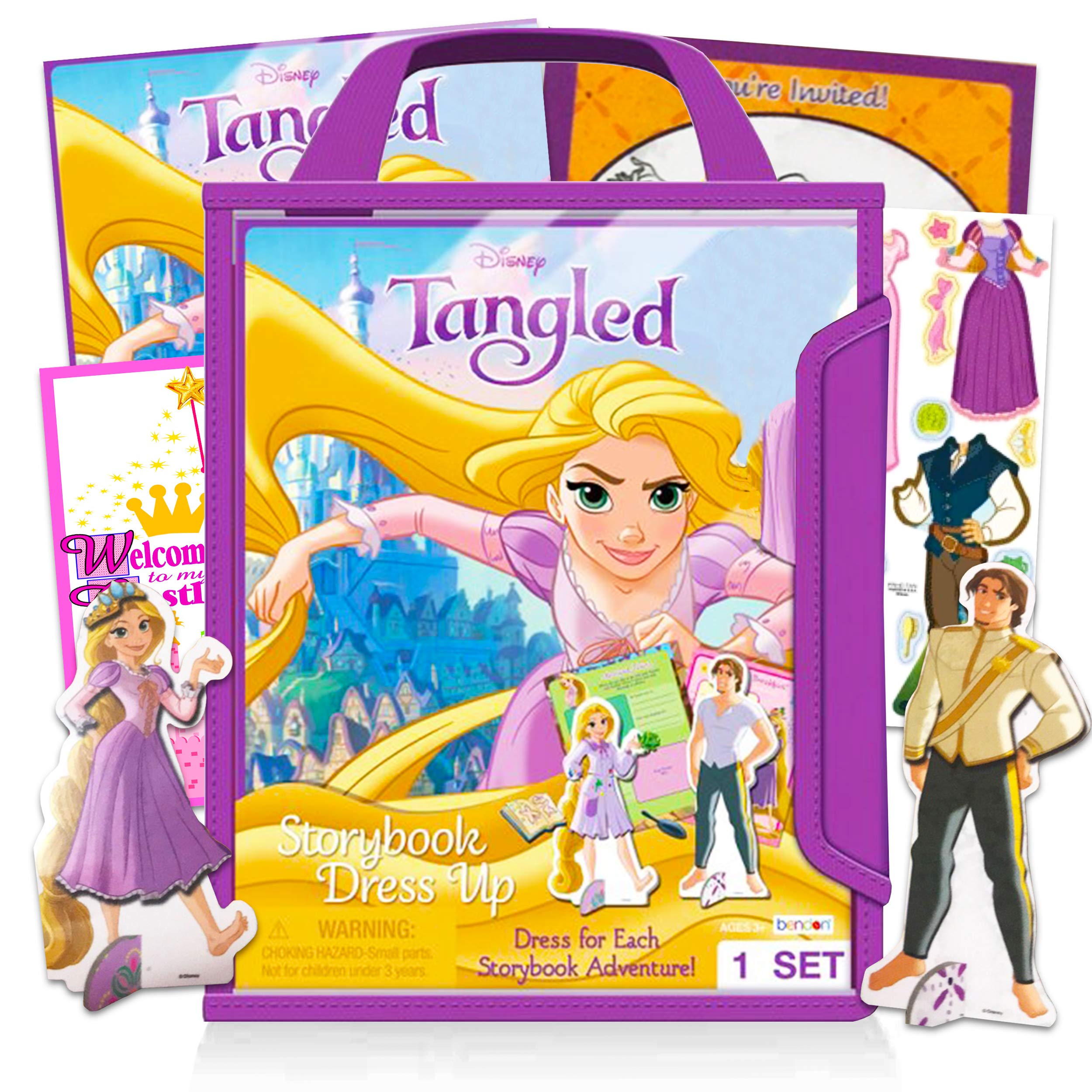 Buy Disney Tangled Rapunzle Doll Dress Up Playset 37 Pc Tangled