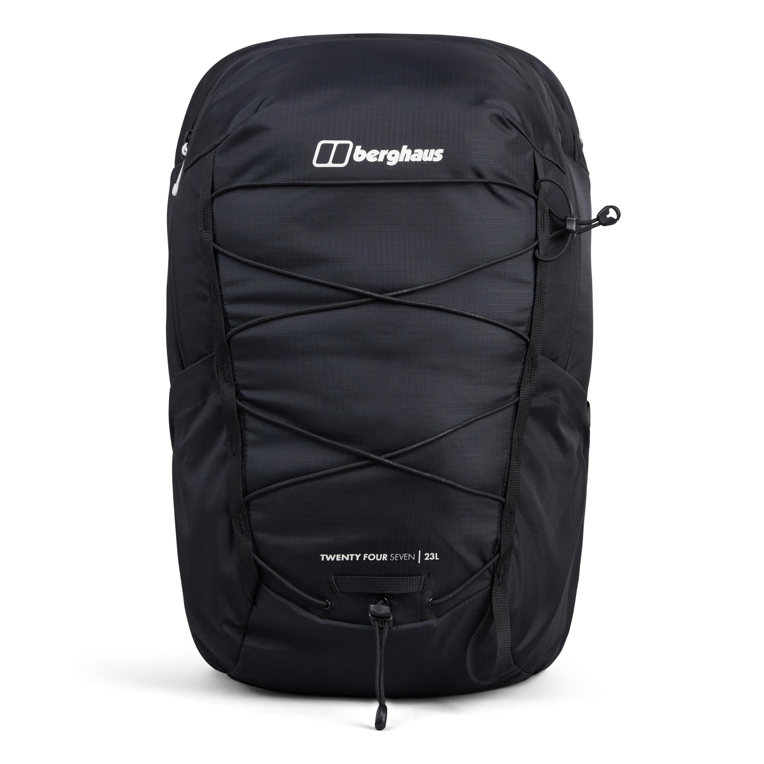 Berghaus Unisex 24/7 Backpack 23 Litre | Comfortable Fit | Durable Design | Rucksack for Men and Women Day Packs, Black/Black, One Size