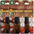 Air Wick Essential Mist Diffuser Oil Refills, Vanilla and Caramel Fall Scent, Air Freshener Fragrance Spray Refill (Pack of 3)