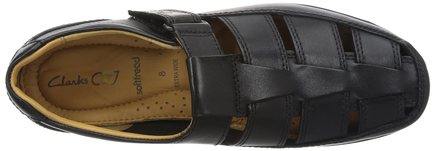 clarks recline open sandals mens
