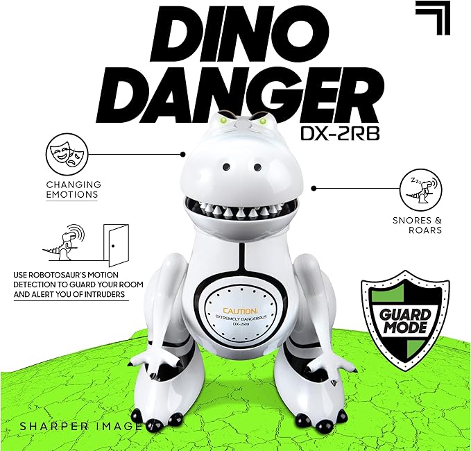 sharper image interactive rc robotosaur dinosaur