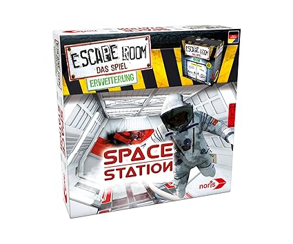 Noris 606101642 Escape Room Erweiterung Space Station, nur mit dem Chrono Decoder Spielbar