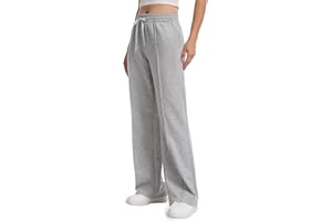 Tallemon Tall Womens 30/32/34 Inseam Wide Leg Sweatpants High Waisted Athletic Pants Casual Lounge Bottoms with Pockets