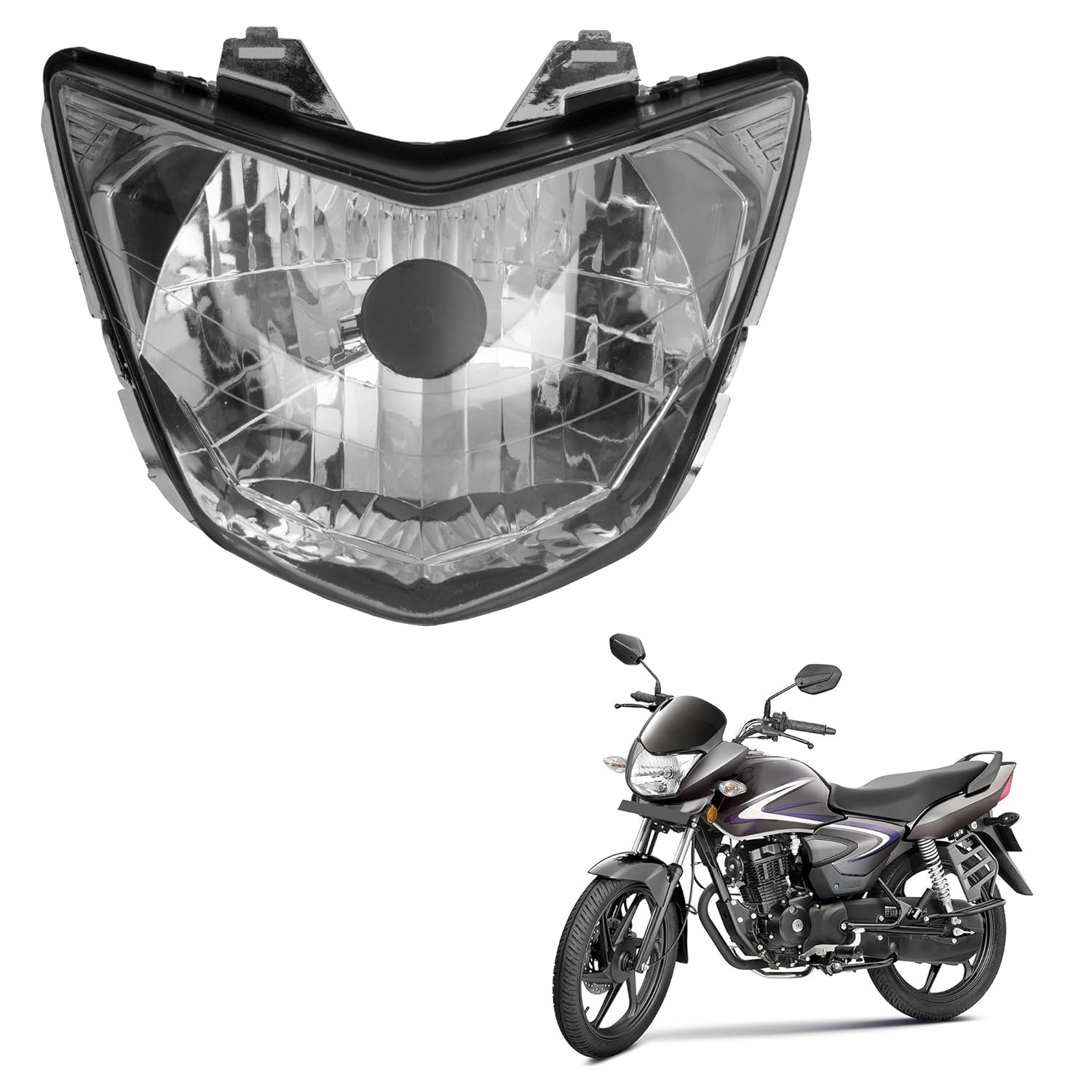 Sp 125 Bs6 Honda Cb Shine Visor Glass Honda Cb Shine Sp Headlight