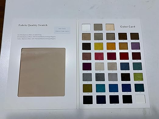 Amazon Com Cololeaf Curtain Fabric Swatch Super Soft Luxury