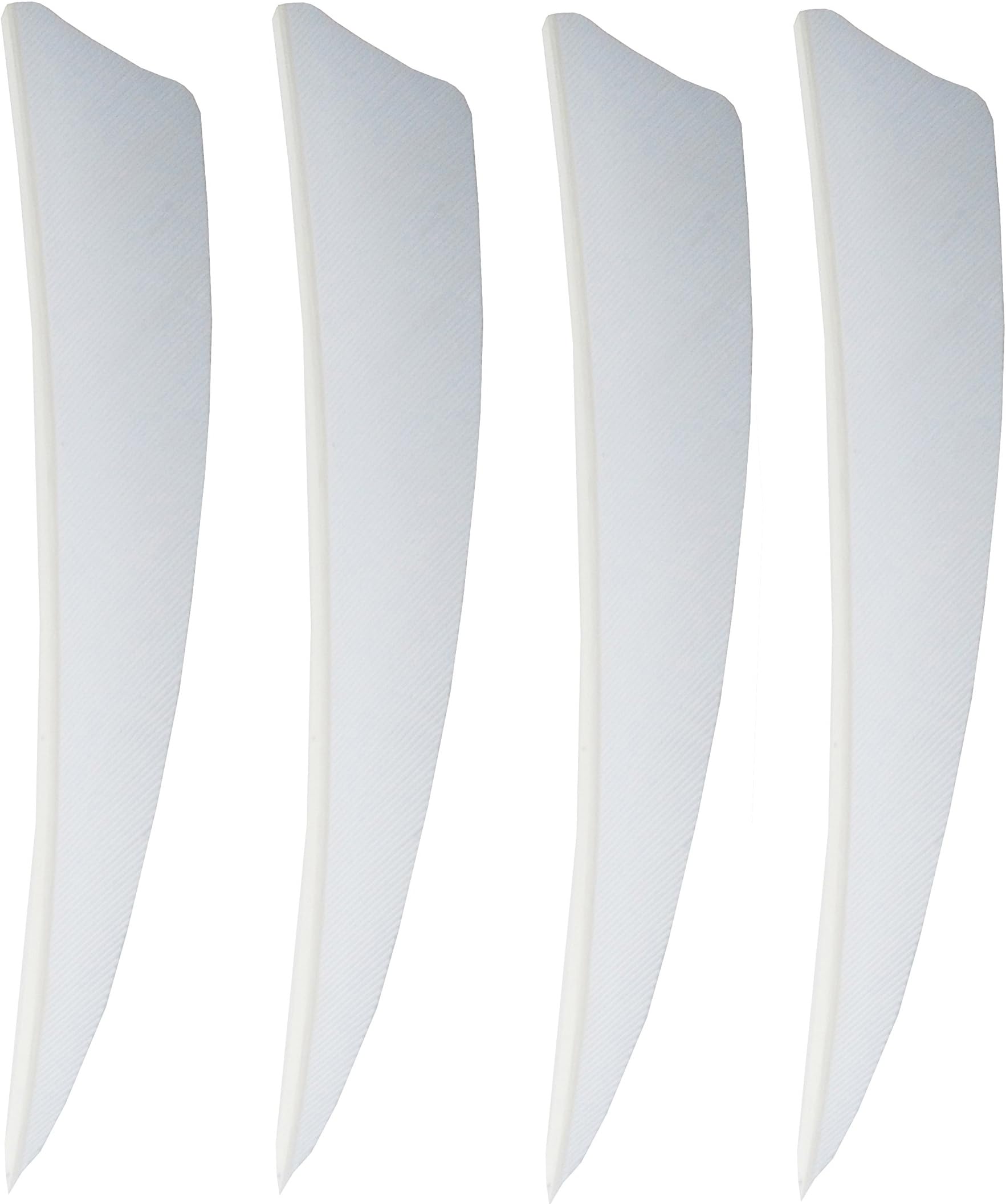 SHARROW 50pcs Hunting Arrow Turkey Feathers 4 Inch Fletching Handmade Vanes 5 Colors