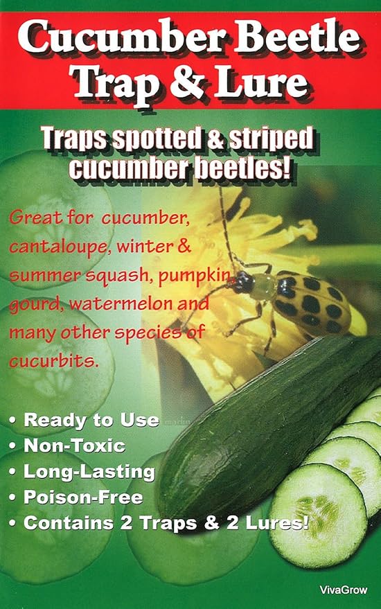VivaTrap! Cucumber Beetle Trap with Multi Pheromone Lure