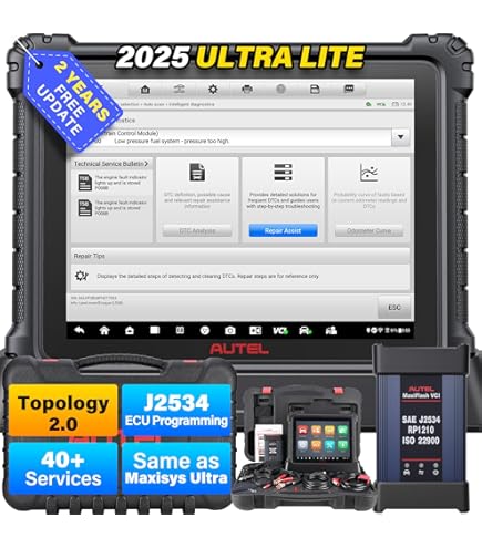 Tempered Glass Screen Protector For Autel MS906 Scanners - 8 Inch 9H Hardness Anti-Scratch Protection