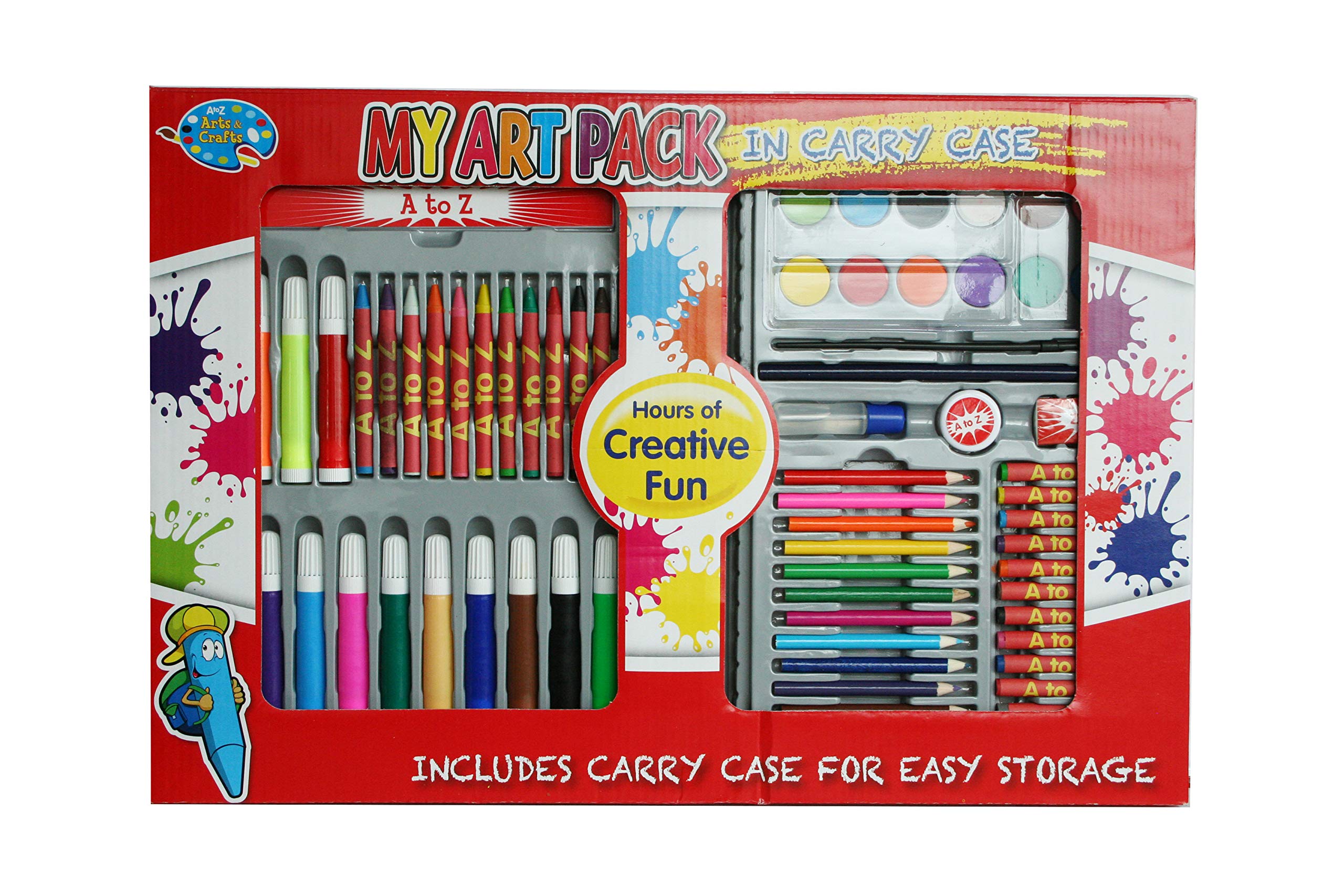 66Pcs Art Pack in Carry Case