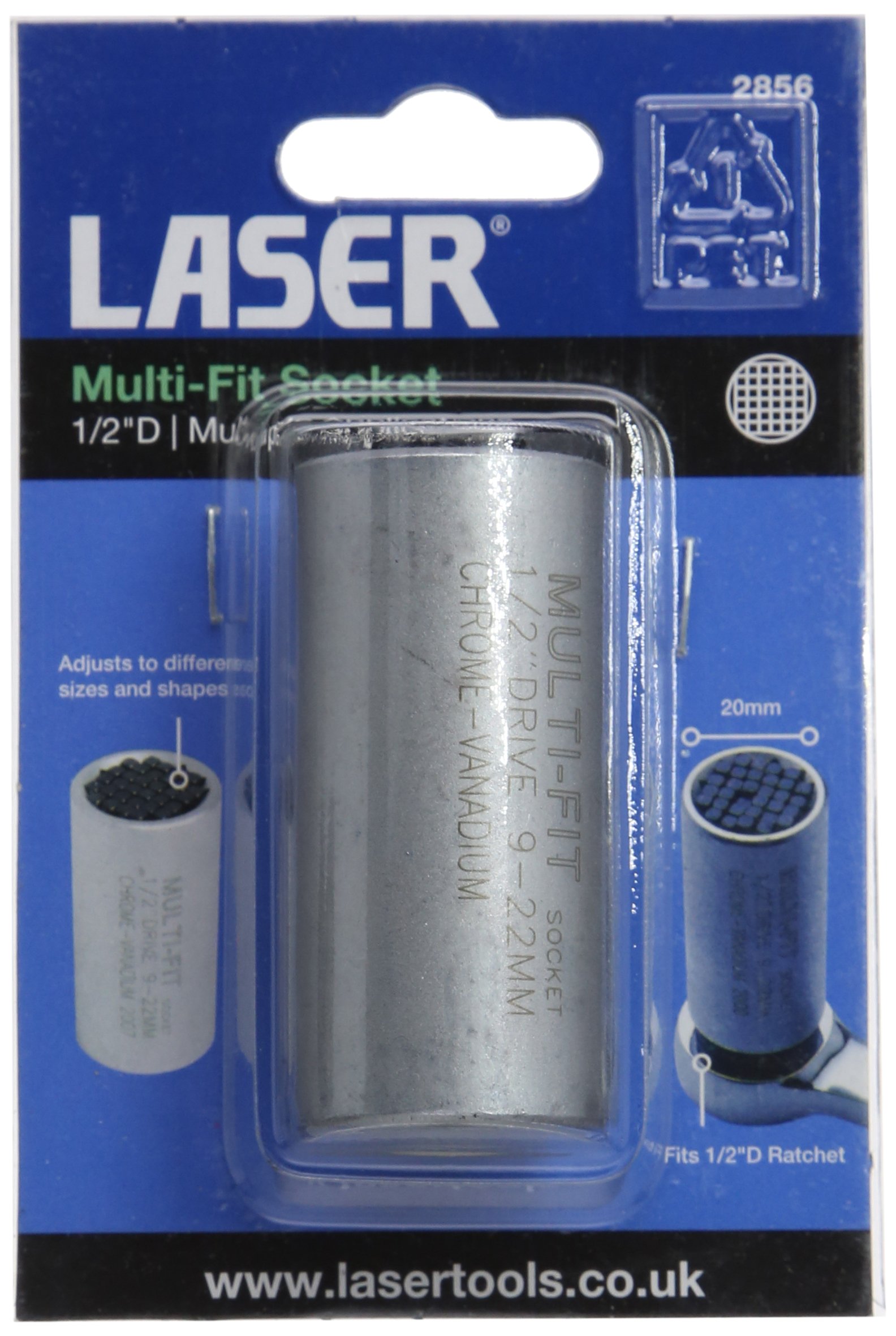 Laser 2856 Survivor Socket 1/2"D