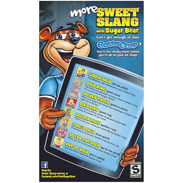 GOLDEN CRISP BREAKFAST CEREAL, SWEETENED PUFFED WHEAT CEREAL, 24 OZ BOX