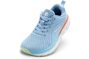 FitVille Extra Wide Running Shoes for Women Lightweight Womens Sneakers with Air Cushion for Road Running Sports Jogging with