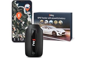 PAJ Power Finder 4G – Magnetic GPS Tracker with Worldwide Coverage – Real-Time Tracking Device for Cars, Vehicles, People & A
