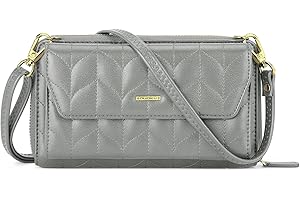 nuoku Wallets for Women Credit Card Slots with RFID Blocking Large Capacity Wristlet