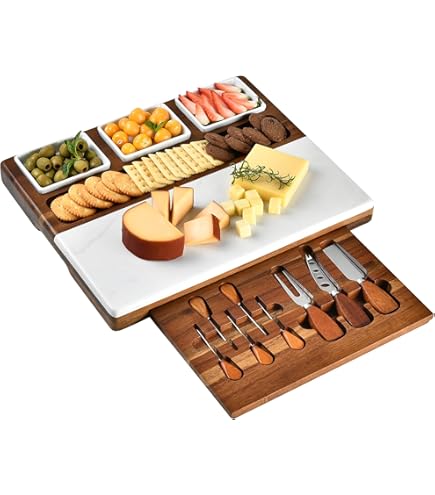 Godinger cheese bord チーズプラトーセット Amazon.com | Godinger