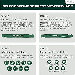 UDC Parts Low Lift Blades 601124 54 Inch/Fits