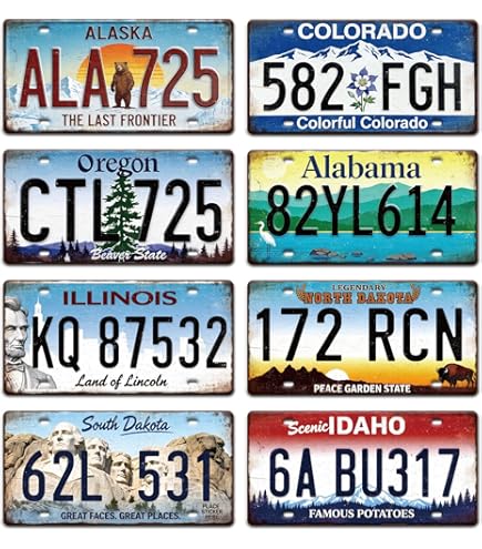 交通標識 USA 看板 アメリカン 雑貨 STEEL PLATES ヴィンテージ Amazon.com: ARTCLUB Route 66 1926 USA R66 American Metal Tin Sign