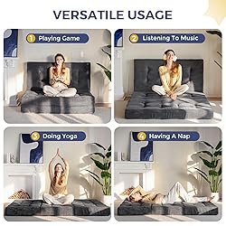 MAXYOYO Tri-Fold Mattress, 6 Inch Tufted Folding