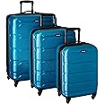 Samsonite Omni PC Hardside Expandable Luggage with Spinner Wheels, Caribbean Blue, 3-Piece Set (20/24/28)