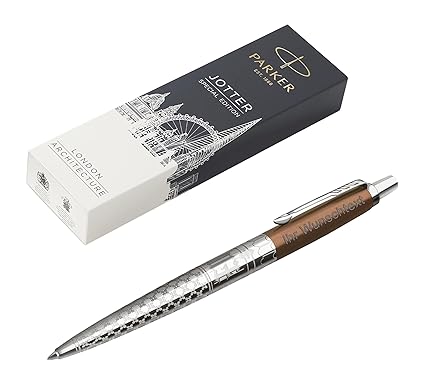 Parker Kugelschreiber Jotter Sonderedition, Bronze Gothic, Edelstahl, inkl. Laser-Gravur