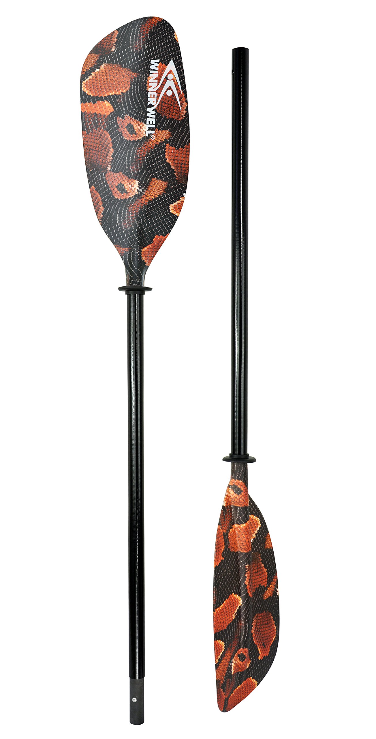 WINNERWELL Unsinkable Two Piece Construction Kayak Paddle for Touring