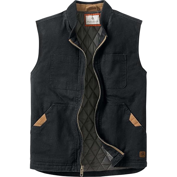 ZENTHACE Insulated Quilted Winter Vest for Men Zip Up