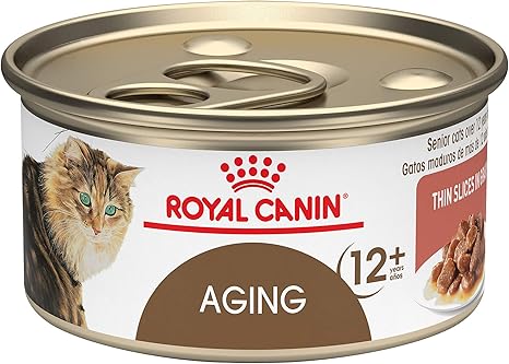 Royal Canin Vieillissement De 12 Tranches Fines En Sauce Humide Pour Chat 3 Oz Amazon Ca Animalerie