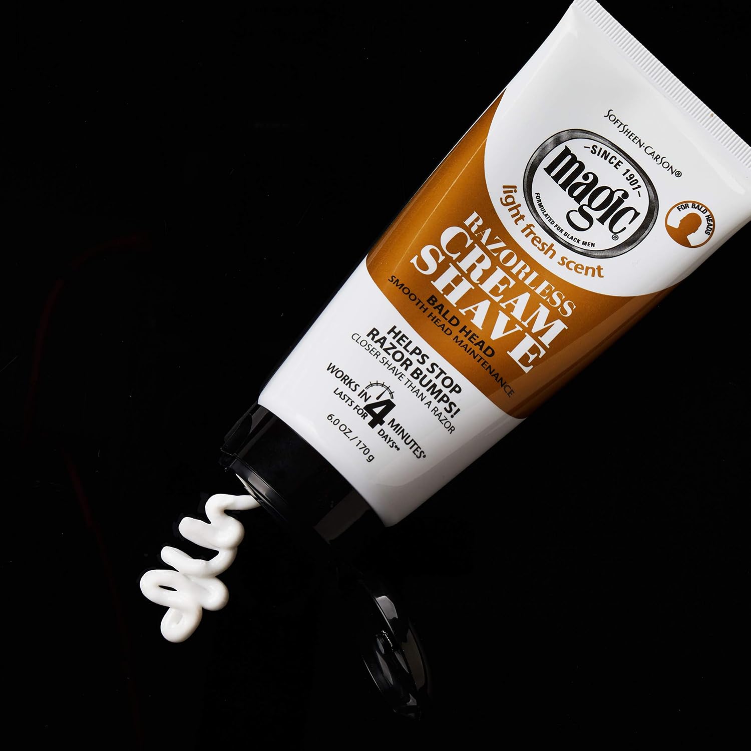 Magic Smooth Razorless Hair-Removing Cream 6oz/170g, Unique, 170 g (Pack of 1) - Image 4