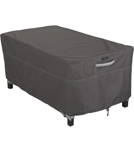 Classic Accessories Ravenna Water-Resistant 13 Foot Offset Patio Umbrella Canopy & Frame Cover, Patio Furniture Covers : Patio, Lawn & Garden