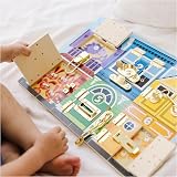 Melissa & Doug Wooden Latches Board | Developmental Toy for 3+ | Motor Skills view 9